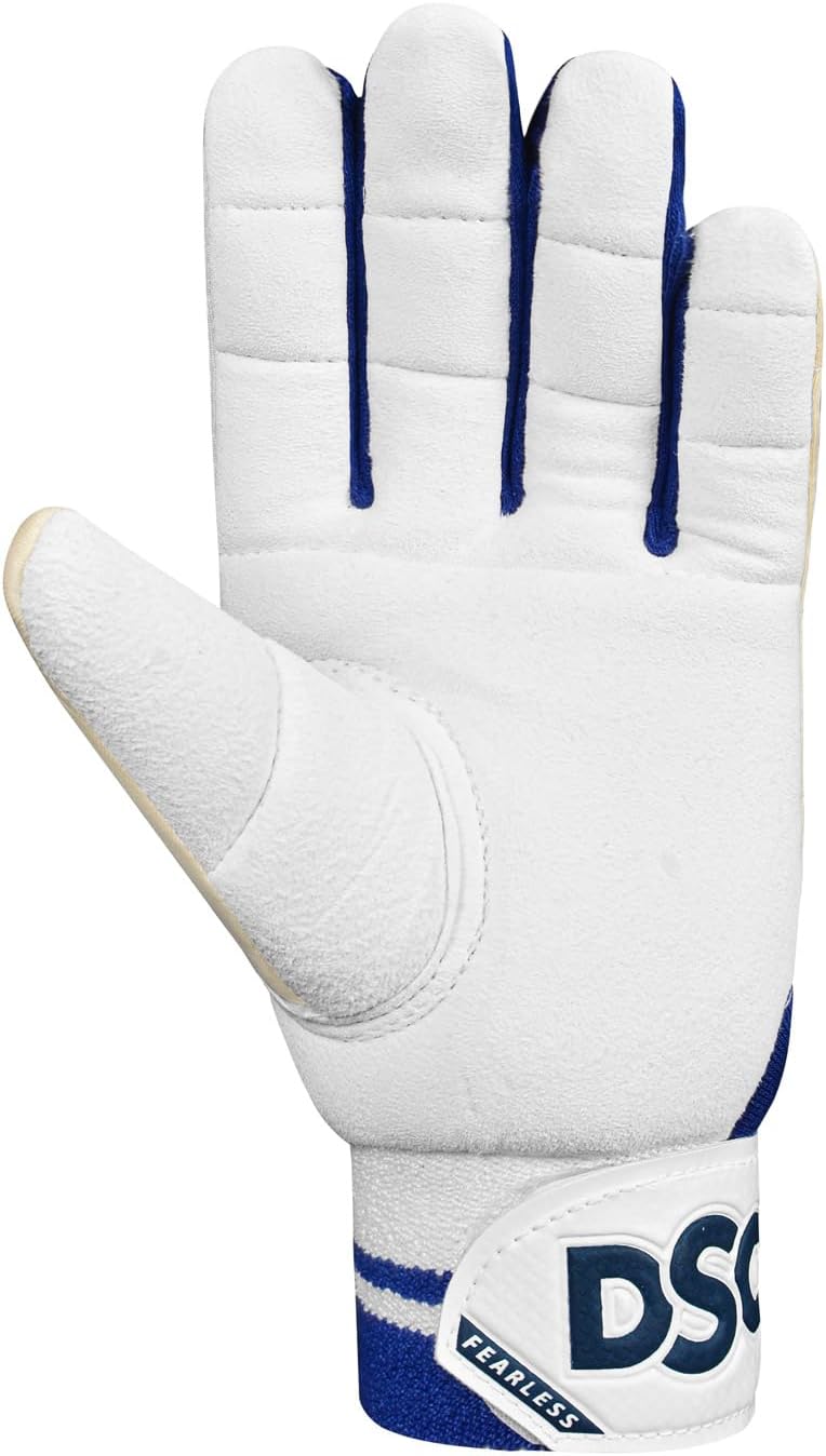 DSC Player Edition Cricket Wicket Keeping Innenhandschuhe für Herren | Schnellere Schweißabsorption | Comfort Fit | Kit für Männer und Jungen | Multicolour | Leder