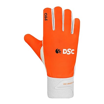 DSC 1501811 Pro Chamios Leder Cricket Wicket Keeping Innenhandschuhe für Jungen | Leder Palm Handschuhe | Schnellere Schweißabsorption | Comfort Fit | Kit für Herren und Jungen | Multicolor
