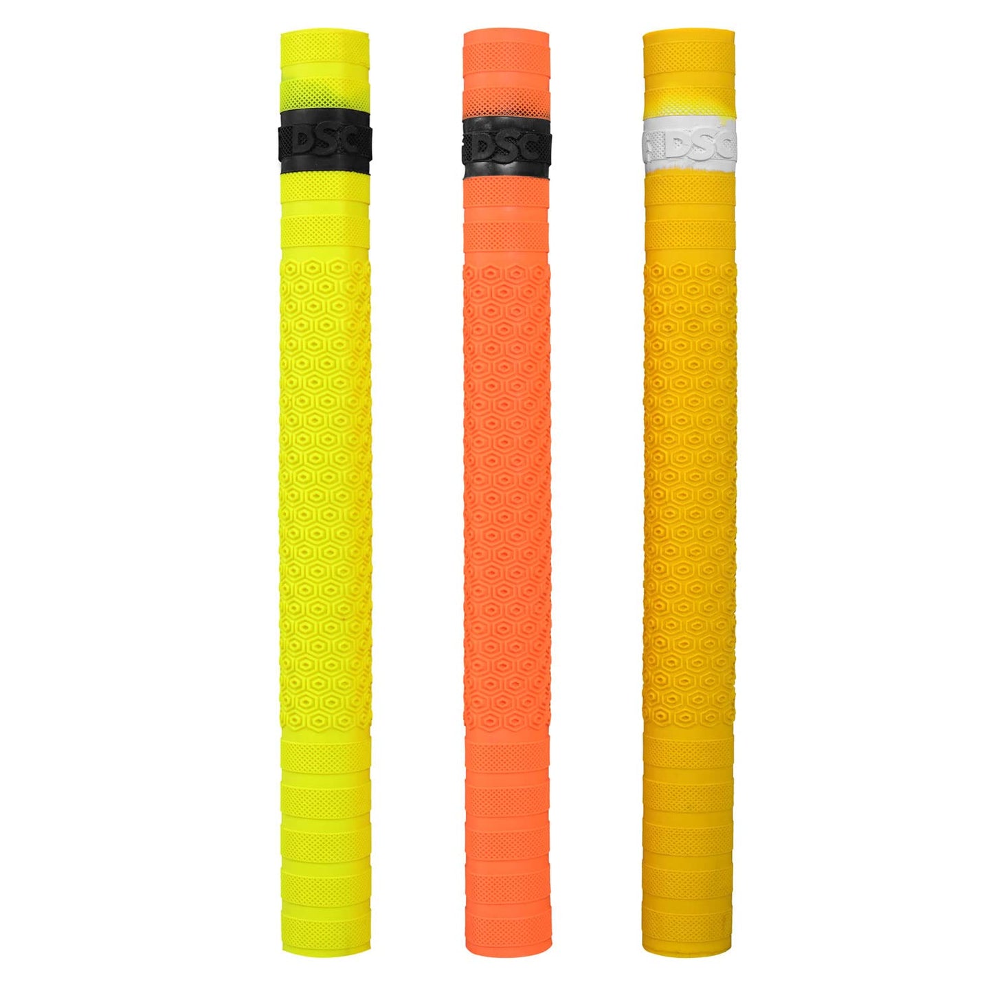 DSC Passion (Hexagon) Cricket Bat Grip | Farbe: Multicolor | Packung mit 1 Stück | Material: Gummi | Bessere Stoßdämpfung | Verbesserte Kontrolle | Einfache Installation | Verwendung für alle Spieler | Bequeme Passform