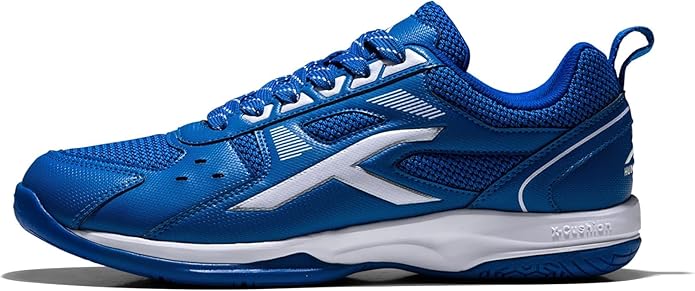 Hundred Raze Unisex Badminton Sports Shoes (Non-Marking) | for Indoor Squash, Table Tennis, Basketball & Paddle Pickle | Lightweight | X-Cushion, Toe Assist
