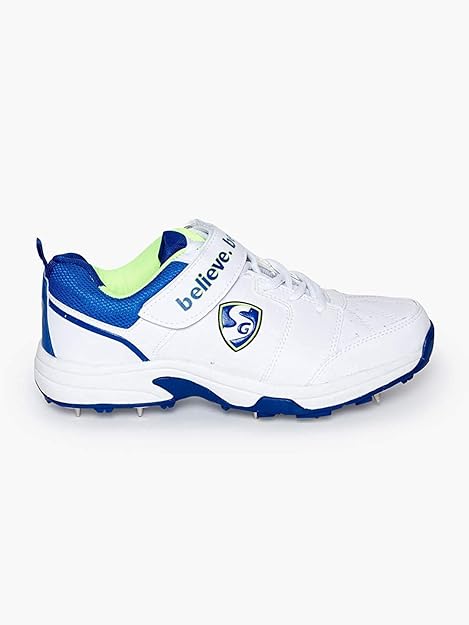 SG SIERRA 2.0 Cricket-Schuh mit Vollmetallspikes | Für Männer & Jungen | Material: Polyurethan | Leichtgewicht | Verbesserte Stabilität beim Spiel