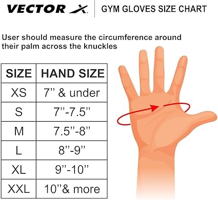 Vector X Männer Vx-450 Fitness-Handschuhe
