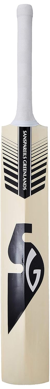 SG Scorer Classic Cricketschläger für Herren und Jungen (Beige) | Material: Kashmir Willow | Leichtgewicht | Kostenloser Bezug | Spielfertig | Für fortgeschrittene Spieler | Ideal für Lederball