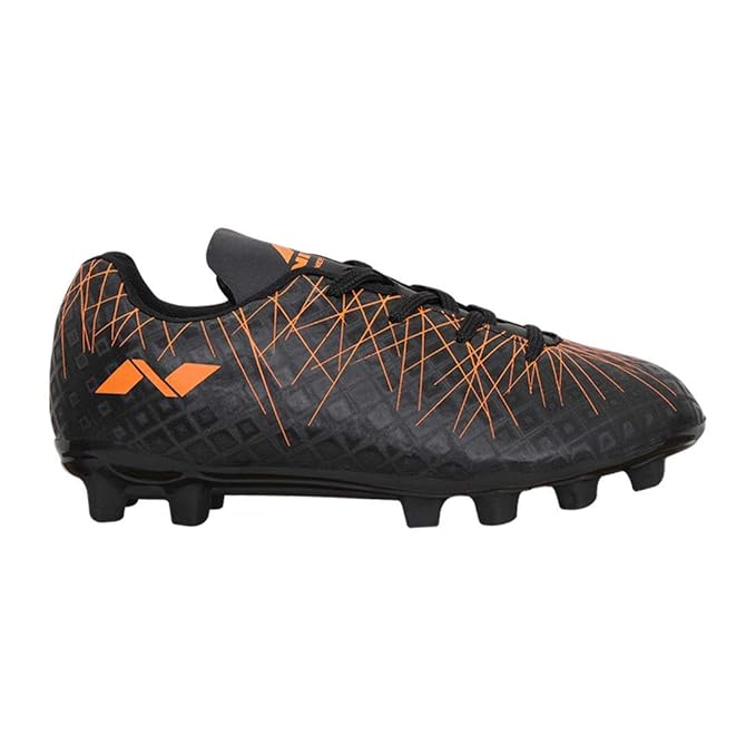 Nivia Premier Carbonite 2.0 Fußballschuhe | Synthetisches Leder | PVC-Sohle | Schnürverschluss | Gepolstertes Fußbett