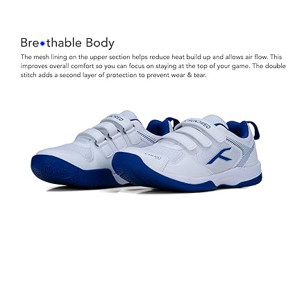 HUNDRED Herren Court Star Badminton Schuhe (Non Marking) | Leicht & Langlebig | X-Cushion Schutz