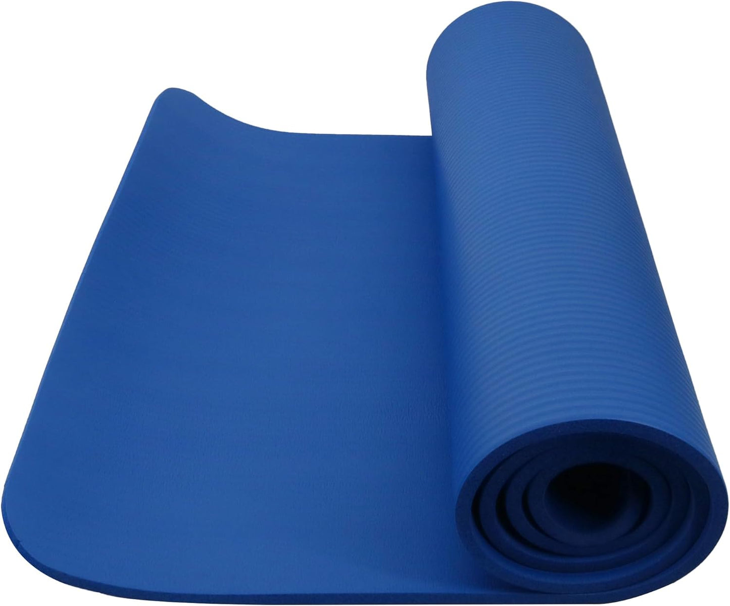 Endless NBR Black Yoga Matte | Bequeme und strapazierfähige Gymnastikmatte | Anti-Rutsch-Phthalat getestet | Größe: 183 * 61cm, 1cm dick | Farbe: Schwarz | NBR-Schaum | Übung, Yoga, Pilates und Workouts