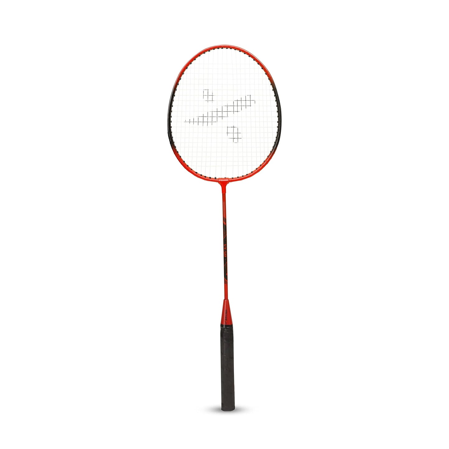 Vector X VXB-50 Badminton Racket | Color: Red | Size: 3 7/8 inches | For men & boys | Material: Aluminum | Super Lightweight | Beginner to intermediate