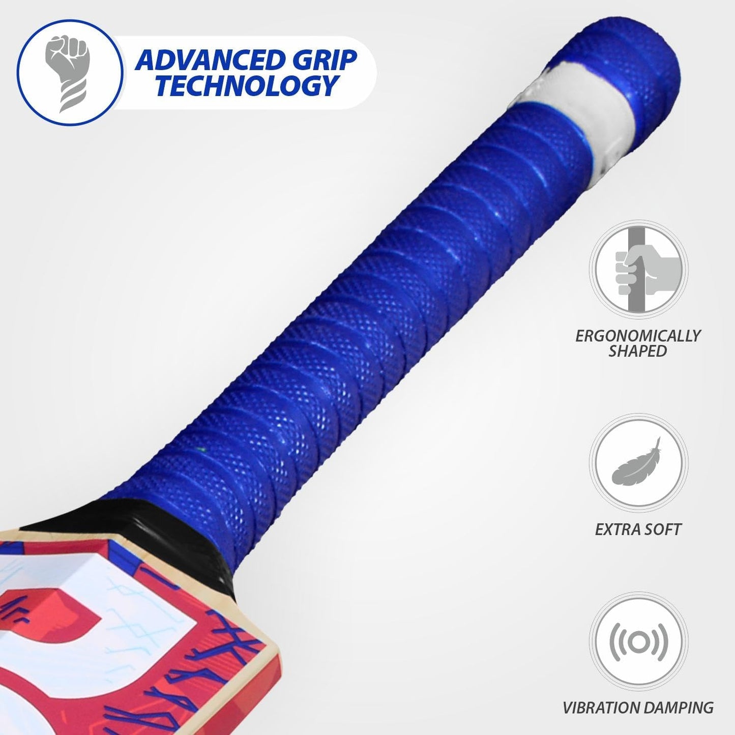 DSC Intense Force Kashmir Willow Cricketschläger, Größe-Short Handle, Multicolor