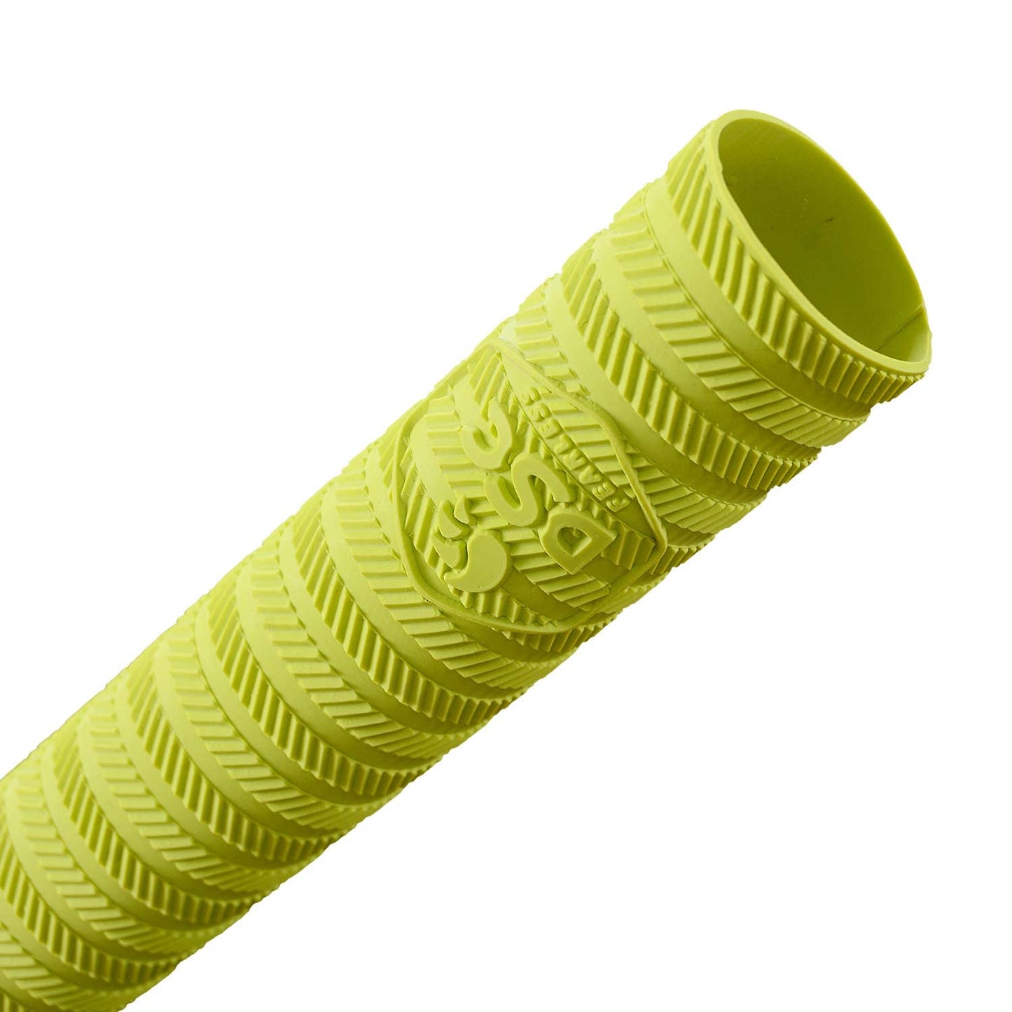 DSC Ring Line Band Chevron Cricketschlägergriff | Farbe: Fluorogelb | 1er-Pack | Material: Gummi | Stoßdämpfung | Verbesserte Kontrolle | Einfache Installation | Verwendung für alle Spieler | Bequeme Passform