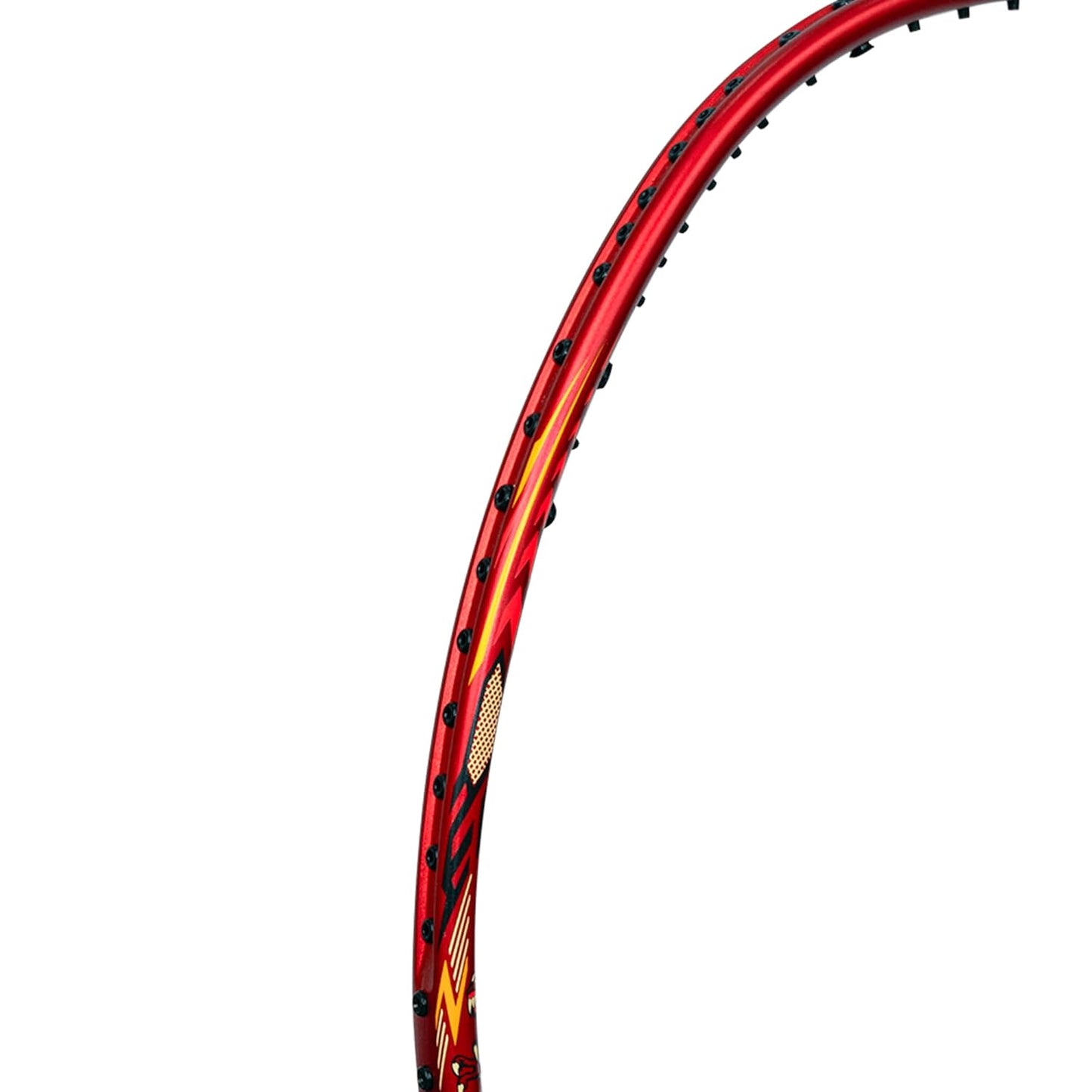 Hundred T-Rex 800 bespannter Badmintonschläger mit Vollbezug | 84 Gramm | Maximale Spannung ≤32 lbs