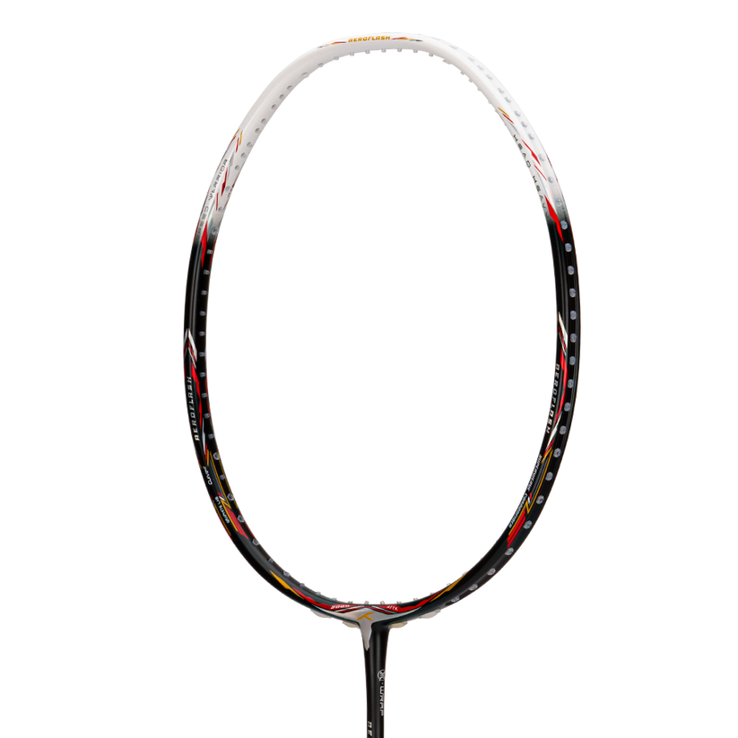 Hundred Aeroflash 8000 Attk Unbespannter Badmintonschläger mit kompletter Schlägerhülle | 84 Gramm | Maximale Besaitungsspannung: 34 lbs