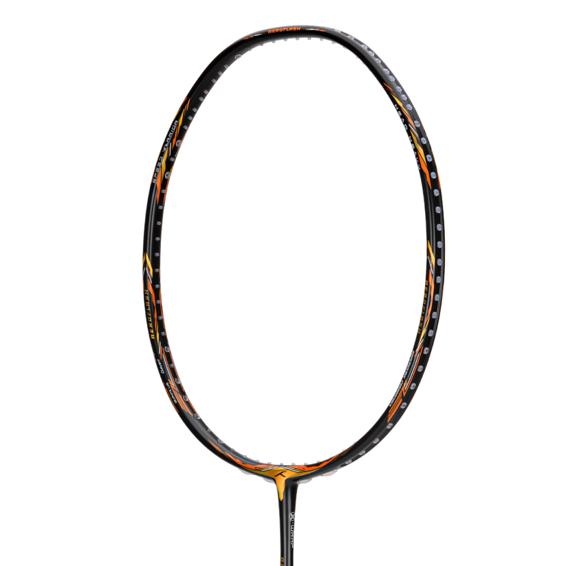 Hundred Aeroflash 8000 Attk Unbespannter Badmintonschläger mit kompletter Schlägerhülle | 84 Gramm | Maximale Besaitungsspannung: 34 lbs