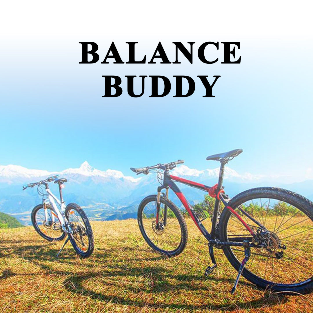 Endless EL1056 Cycle Stand can Adjustable Between 24-29 Inch | Black | Material : Aluminium Alloy | High Quality Bike Side Kickstand with Double Nut | For All types Cycles or Bikes