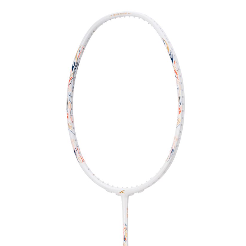HUNDRED Battle 900-4U Badminton Racket with Graphite String and Complete Racket Cover (Black)