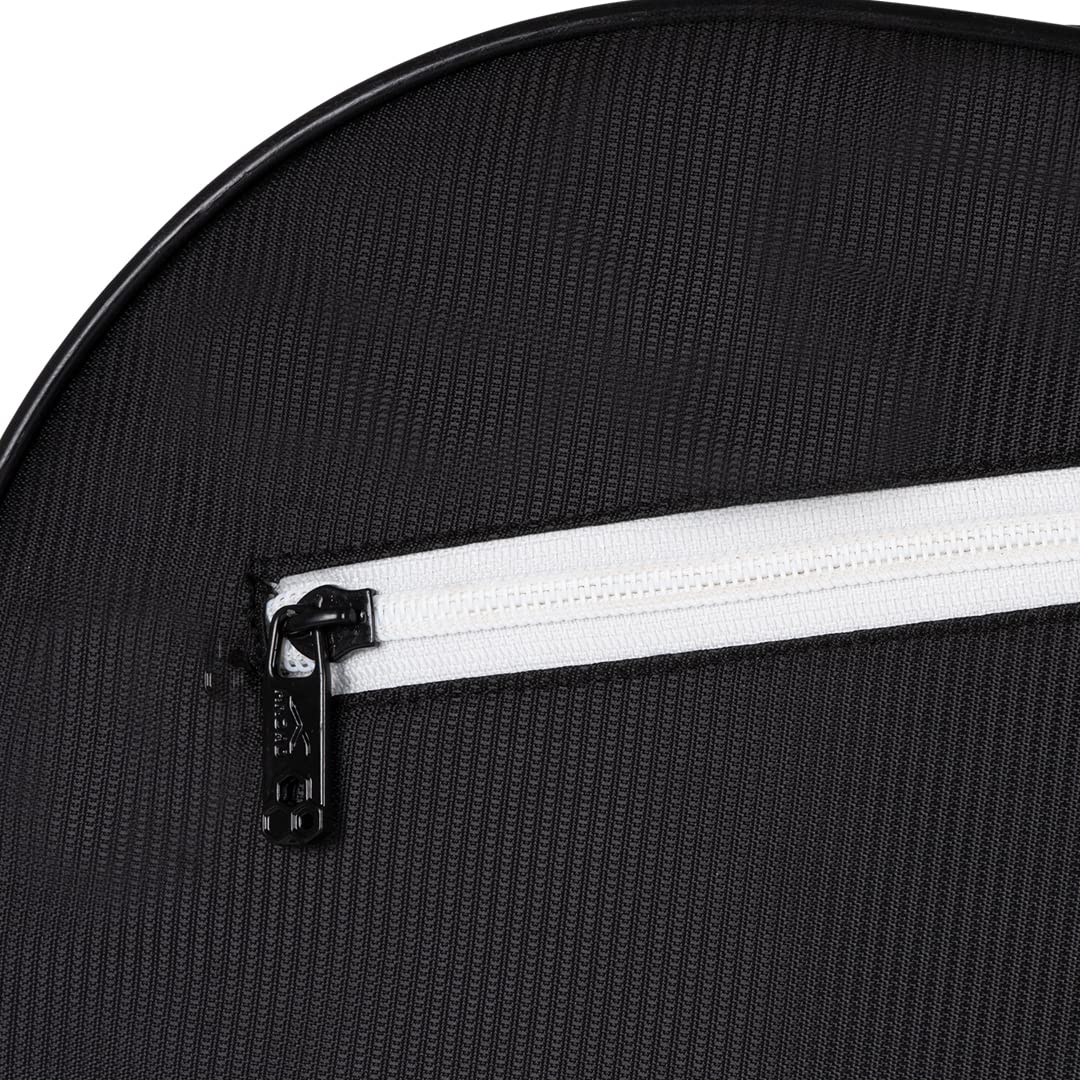 HUNDRED Zest Badminton- und Tennisschläger-Tasche | Material: Polyester | Mehrere Fächer mit Seitentasche | Einfacher Tragegriff | Gepolsterte Rückengurte | Reißverschlusstasche vorne