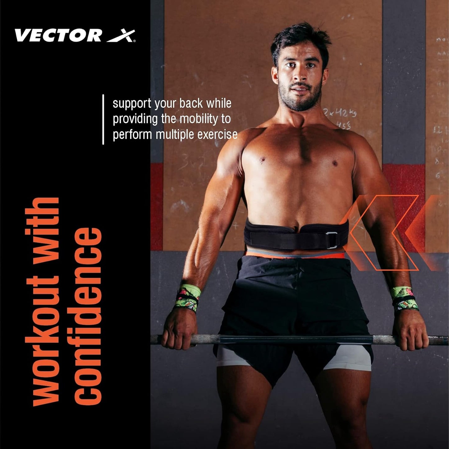 Vector X GB-100 weightlifting belt