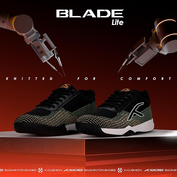 HUNDRED Blade Lite Non Marking Badminton Shoes