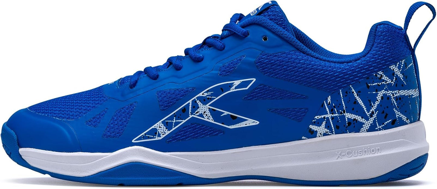 HUNDRED Blade Non-Marking Professional Badminton Shoes for Men | Material: TPU/Rubber | Suitable for Indoor Tennis/Squash/Table Tennis/Basketball & Padel