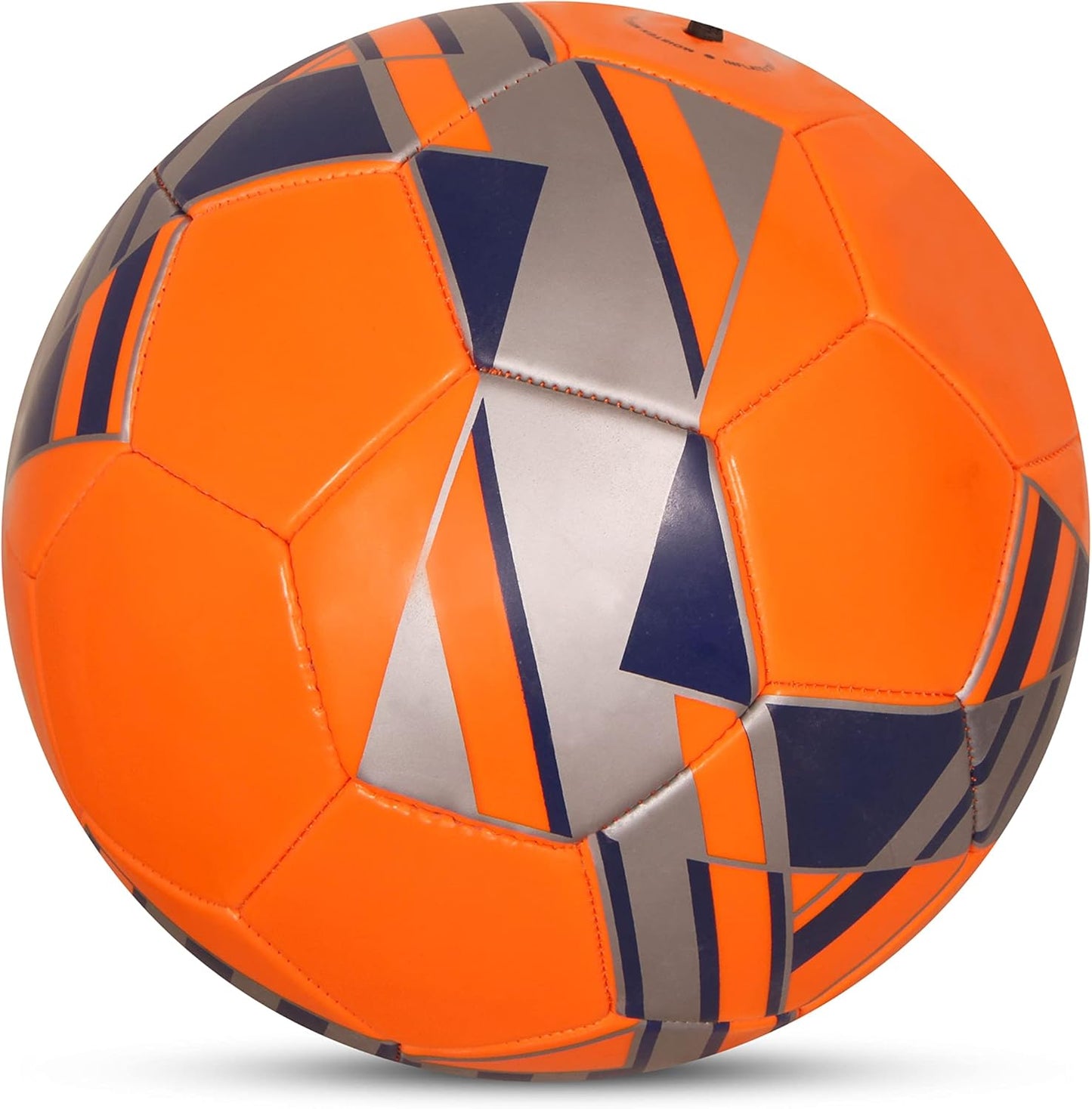 NIVIA Unisex Adult Blade Machine Stitched Football, Orange, 5