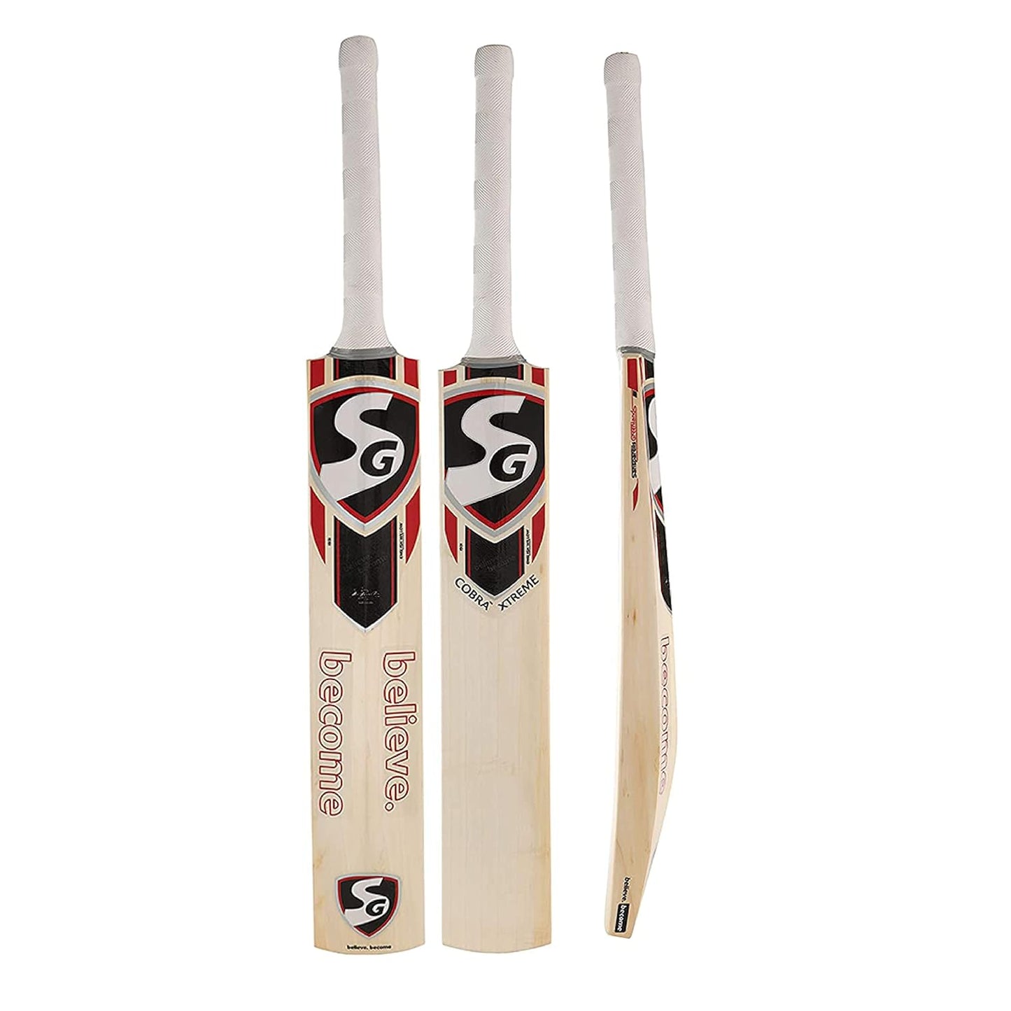 SG Herren Cobra X Cricketschläger, Beige, kurzer Griff