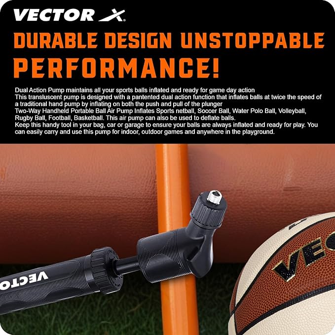 Vector X Dual-Action-Luftpumpe