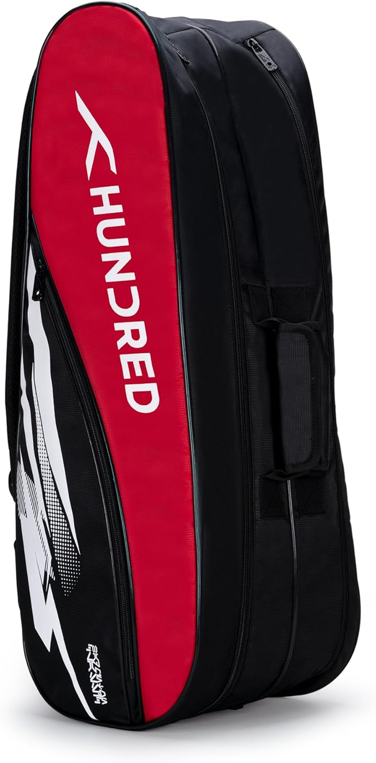 Hundred Cosmogear Badminton Set Bag |Double Zipper | Front Zipper Pocket