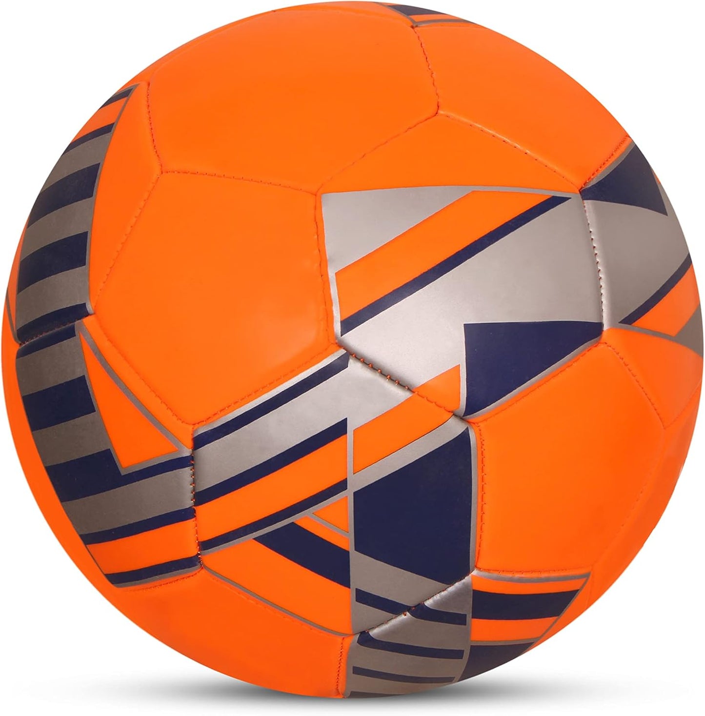 NIVIA Unisex Adult Blade Machine Stitched Football, Orange, 5