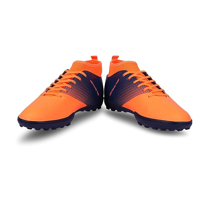 Nivia Ashtang Fußballstollen für Männer/Sport und athletische Schuhe mit PU Synthetik Leder Ober/bequeme Fußballschuhe