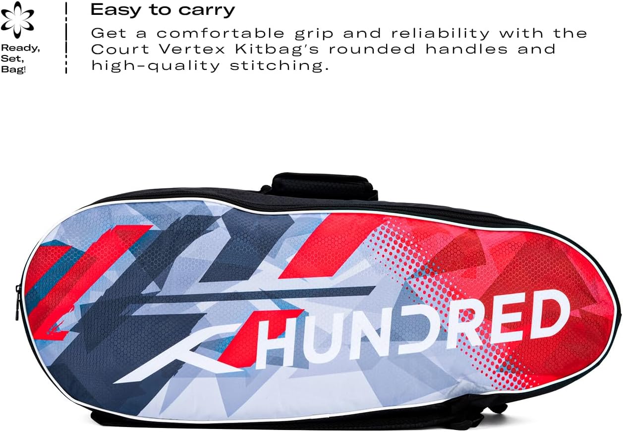 Hundred Ideal Kit Bag Double Compartment with Side Pocket (6in1) Kit Bag