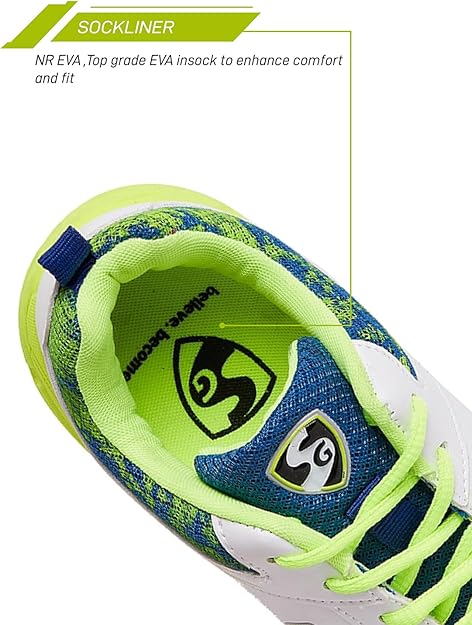 SG SAVAGE STUD Cricket Shoe | For Men & Boys | Material: Mesh & PVC | Lightweight | Improved stability in the game