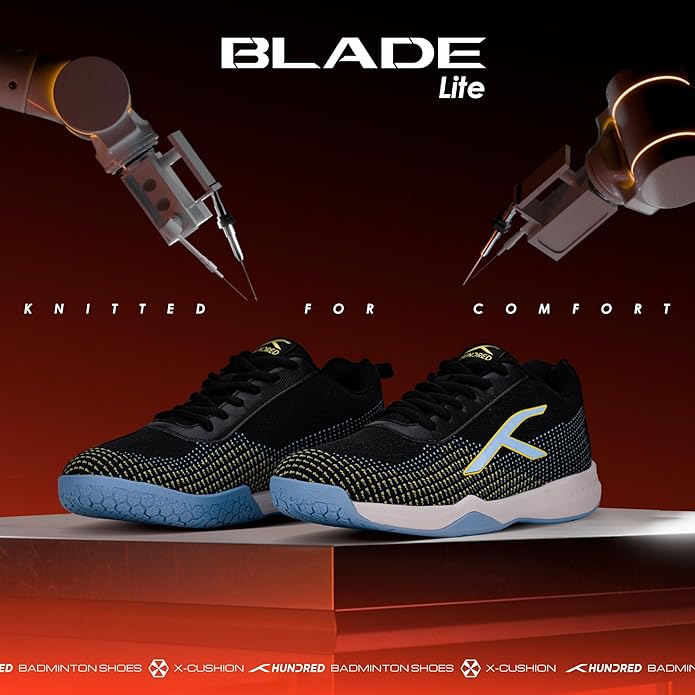 HUNDRED Blade Lite Non Marking Badminton Shoes