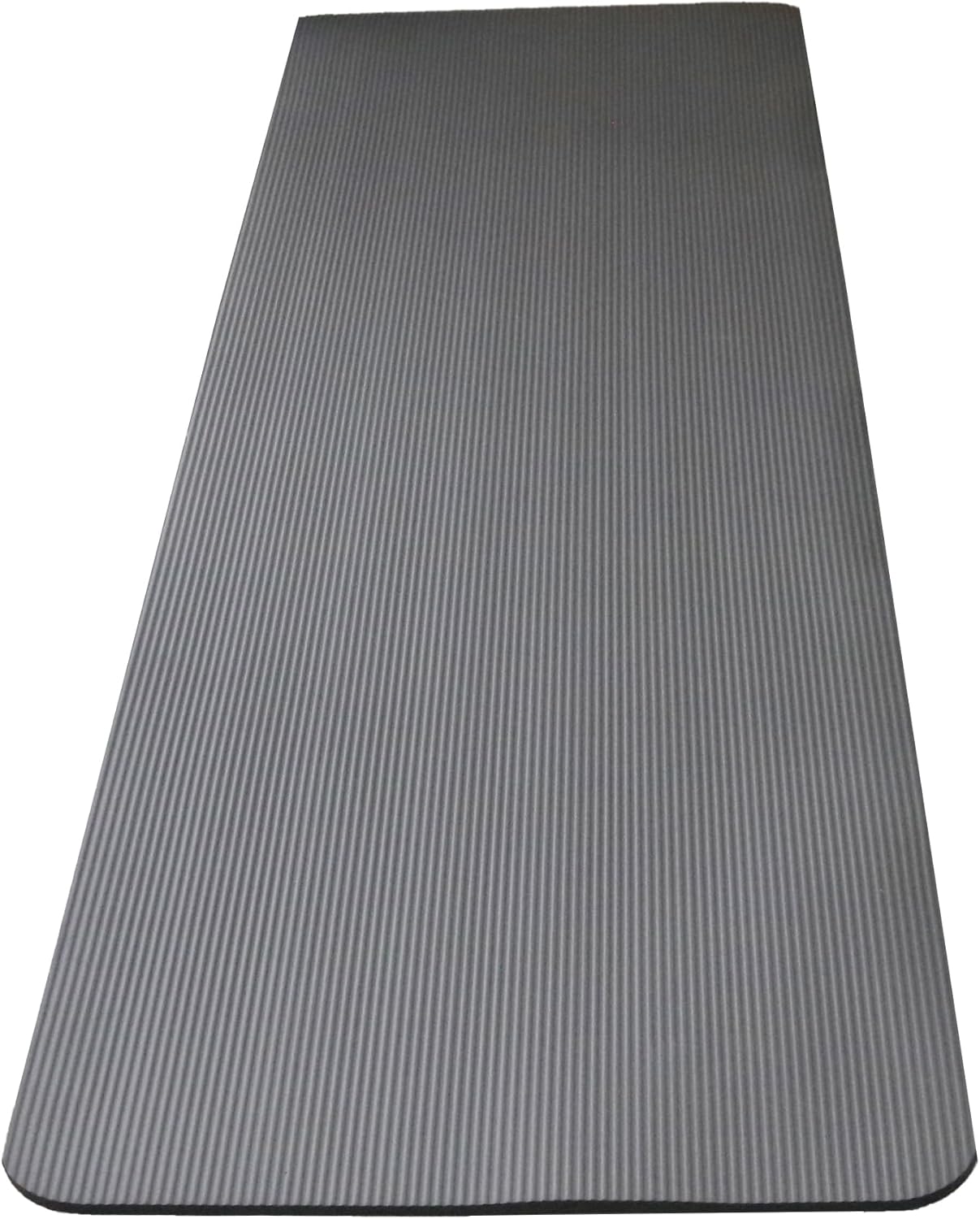 Endless NBR Black Yoga Matte | Bequeme und strapazierfähige Gymnastikmatte | Anti-Rutsch-Phthalat getestet | Größe: 183 * 61cm, 1cm dick | Farbe: Schwarz | NBR-Schaum | Übung, Yoga, Pilates und Workouts