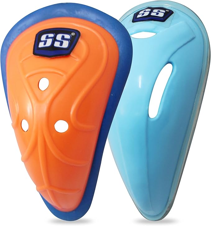 SS Premium Poly Pro Abdominal Cricket Pad | Material: Poly-Plastic | Ultimate Comfort | High Quality Material | Soft Feel | Excellent Shock Absorption