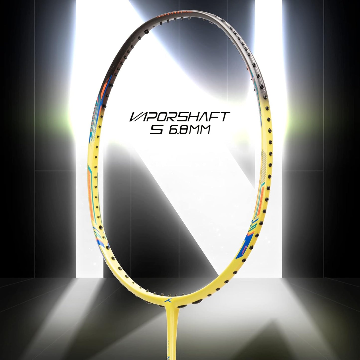 Hundred N-ERGY 80 Badmintonschläger, dunkelgrau/rot