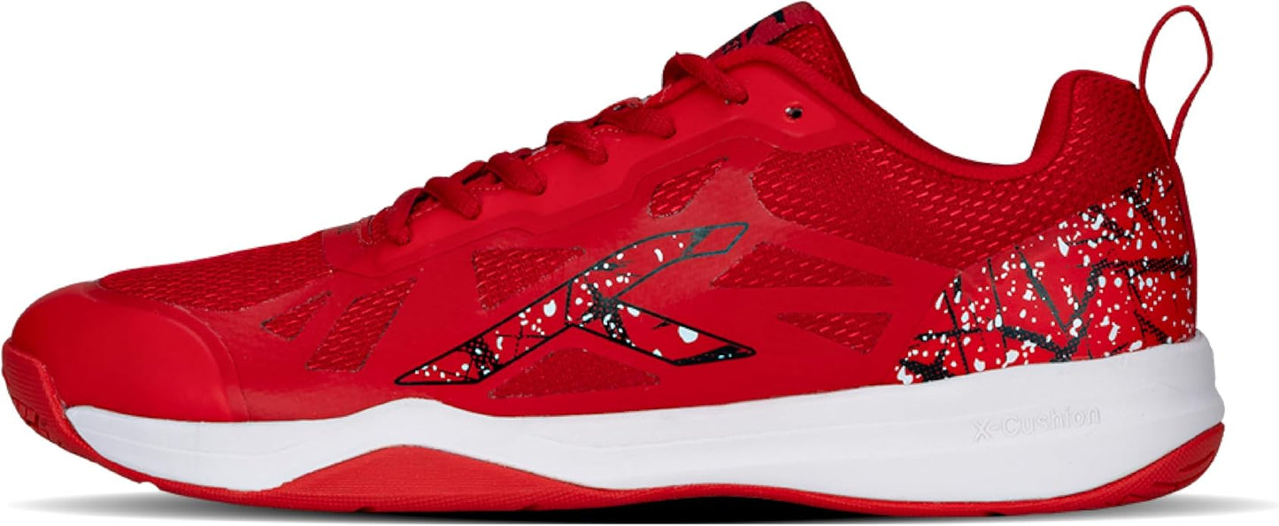 HUNDRED Blade Non-Marking Professional Badminton Shoes for Men | Material: TPU/Rubber | Suitable for Indoor Tennis/Squash/Table Tennis/Basketball & Padel