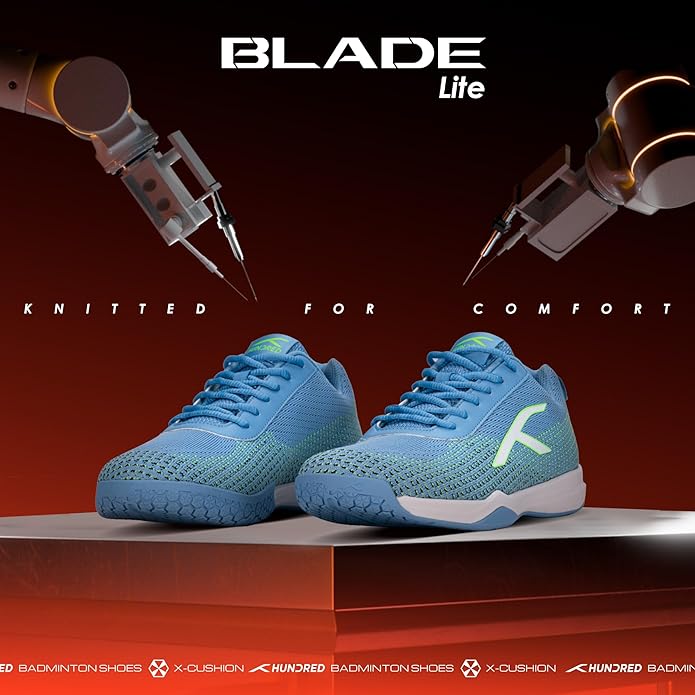 HUNDRED Blade Lite Non Marking Badminton Shoes
