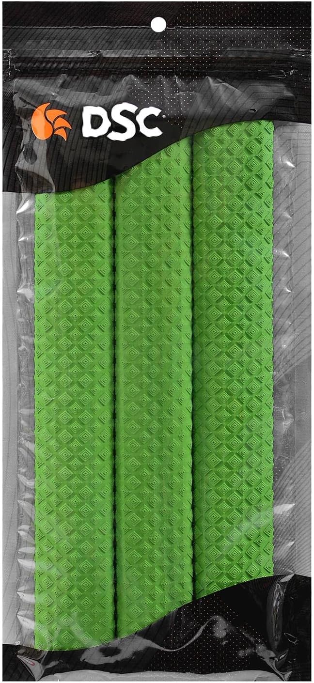 DSC 1500340 Rhino Cricket Grip | Color: Multicolor | Size: Standard | Pack of 3 | Material: Rubber | Improved control | Long-Lasting Performance | Easy Installation | Suitable for all players