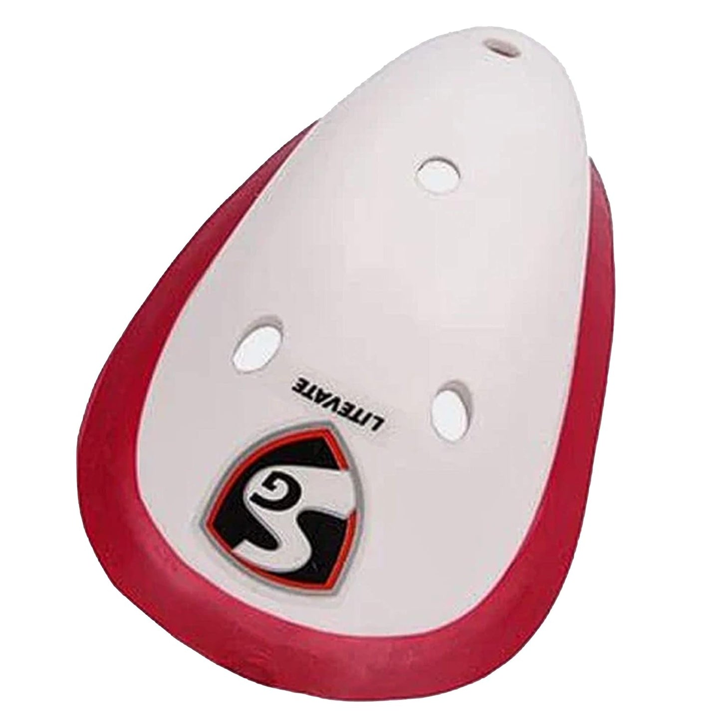 SG ACE Cricket Abdominal Guard | Material: Kunststoff | Für Workout, Fitnessstudio, Cricket und andere Sportarten | Rand mit Schaumstoffummantelung