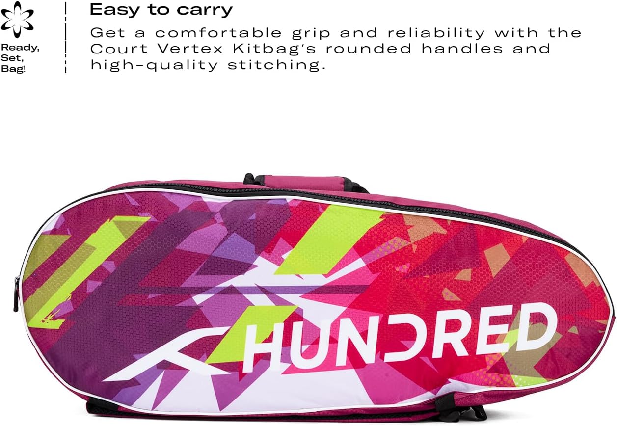 Hundred Ideal Kit Bag Double Compartment with Side Pocket (6in1) Kit Bag