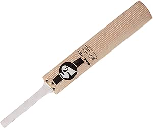 SG Scorer Classic Cricketschläger für Herren und Jungen (Beige) | Material: Kashmir Willow | Leichtgewicht | Kostenloser Bezug | Spielfertig | Für fortgeschrittene Spieler | Ideal für Lederball