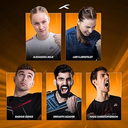 Hundred Phantom 80 Pickleball-Schläger | EXTEND/ WIDE | USA-Zulassung | Japanische Rohkarbonfaser | 16 mm/ 13 mm | Schwarz/Orange | Optimiert für Kontrolle und Spin | Leichter Schläger mit komfortablem Griff