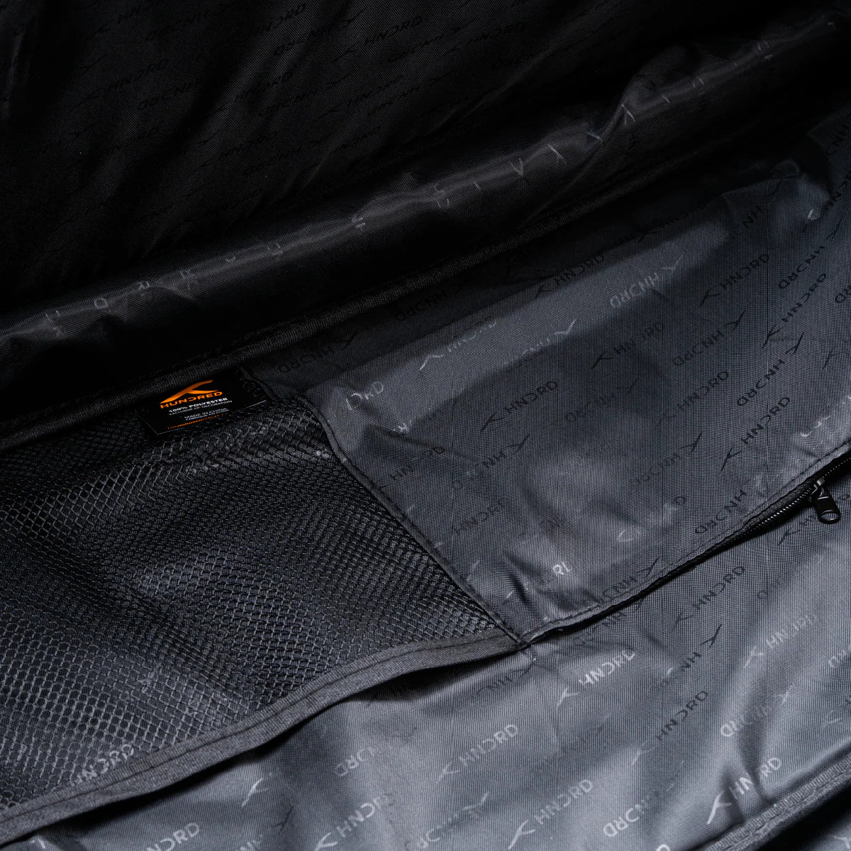 Hundred Gravity Duffle Kit Bag | Geräumige Sporttasche für Schlägersportarten mit großem Fach für Badminton- und Tennisschläger, Schuhe und Ausrüstung | Ideal für Sport, Fitnessstudio und Reisen (Marineblau)