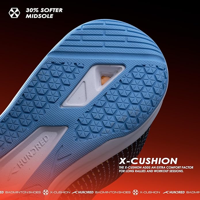 HUNDRED Blade Lite Non Marking Badminton Shoes