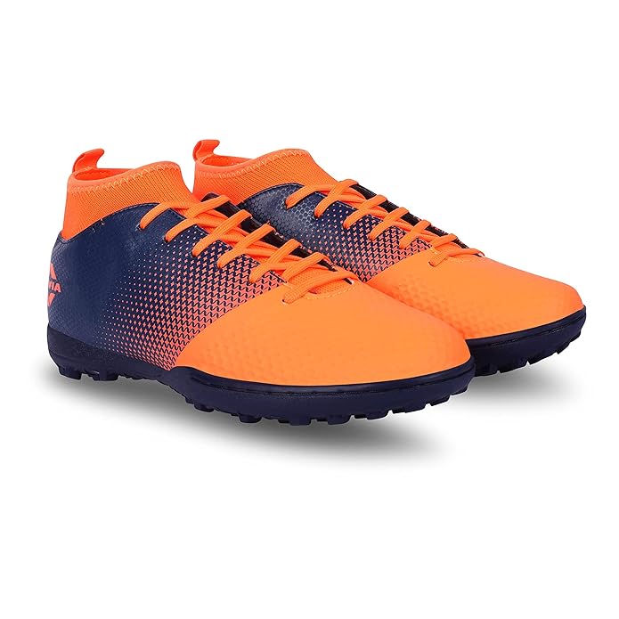 Nivia Ashtang Fußballstollen für Männer/Sport und athletische Schuhe mit PU Synthetik Leder Ober/bequeme Fußballschuhe