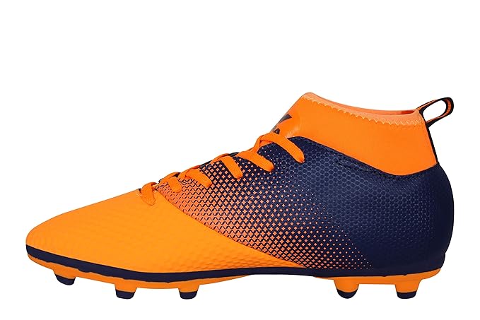Nivia Ashtang Fußballstollen für Männer/Sport und athletische Schuhe mit PU Synthetik Leder Ober/bequeme Fußballschuhe