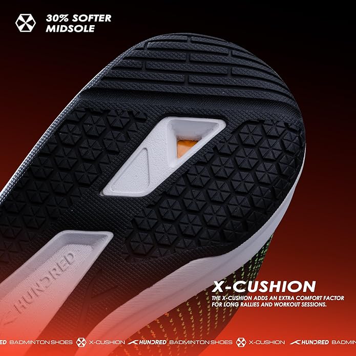 HUNDRED Blade Lite Non Marking Badminton Shoes