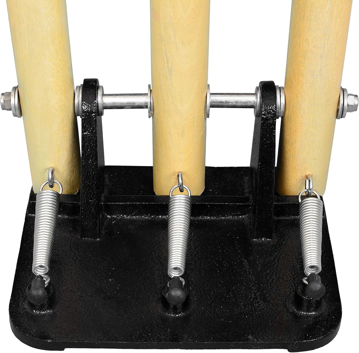 DSC DSC SPRING STUMP SET Satz von 3 Stümpfen & 2 Bails (mit Eisenbasis) CRICKET STUMPS SET - MENS-2024