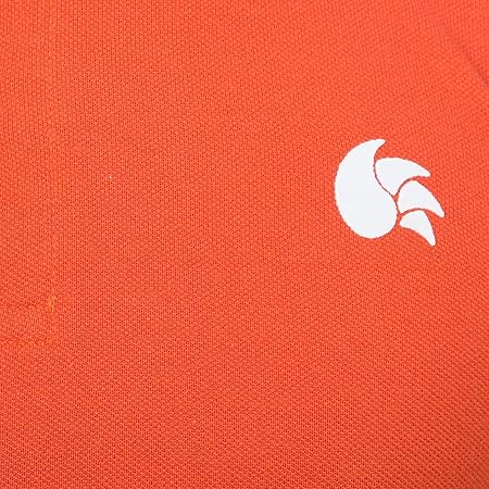 DSC DSC-52 Polyester-Gewebe Half Sleeve Polo T-Shirt, Large (Rust) | Leichtes Gewicht | Komfortabel | Stilvoll