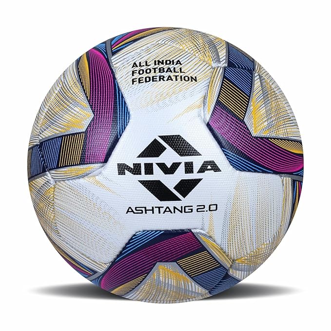 Nivia Ashtang Football | Material: PU, Multicolor