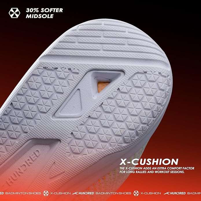 HUNDRED Blade Lite Non Marking Badminton Shoes